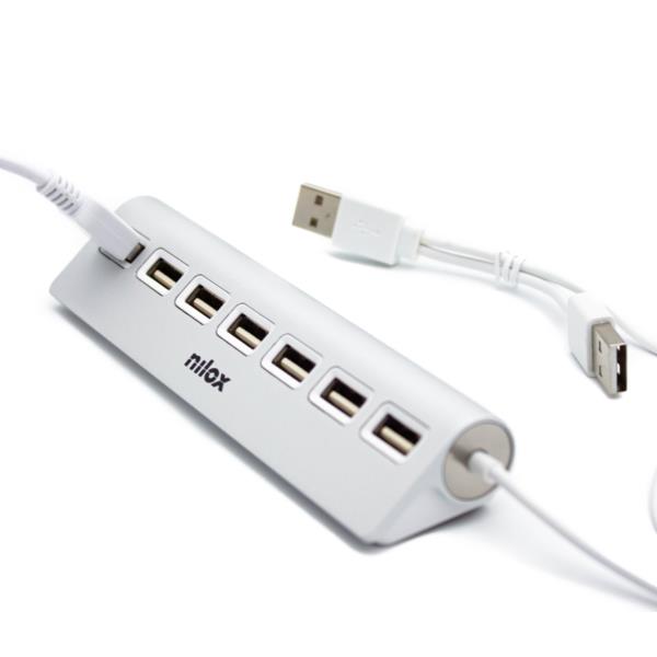 HUB 7 PUERTOS USB 2.0