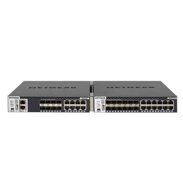 NETGEAR M4300-8X8F - Switch - L3 - Managed - 8 x 10/100/1000/10000 + 8 x 10 Gigabit SFP+ - front to back airflow - rail mountable