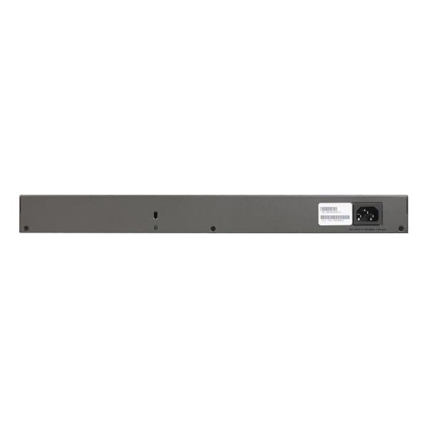 NETGEAR Plus XS724EM - Conmutador - Inteligente - 22 x 100/1000/2.5G/5G/10GBase-T + 2 x Combo SFP+ 10 Gigabit - escritorio, montaje en riel
