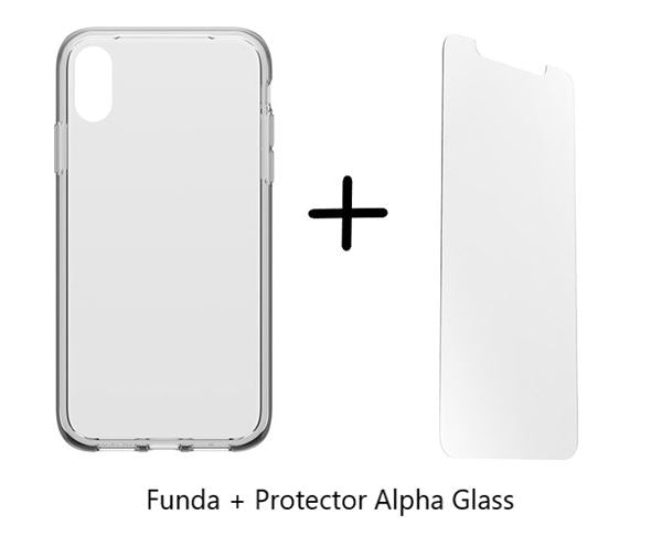 CP SKIN+ALPHA GLASS IPHONE XR