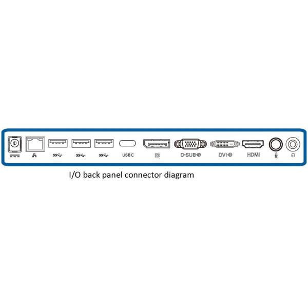PHILIPS MONITOR LED IPS 25" QHD VGA DVI HDMI DP USB-C DOCKING COLUNAS AJUSTE