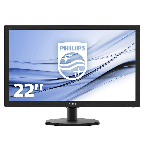 PHILIPS MONITOR LED 22 (21.5) 16:9 FHD VGA HDMI BLACK 223V5LHSB2