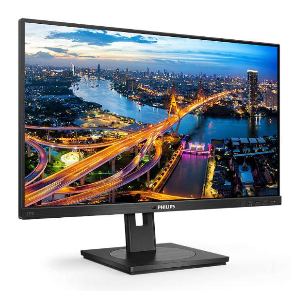 Philips B Line 275B1 - LED monitor - 27" - 2560 x 1440 QHD @ 75 Hz - IPS - 300 cd/m² - 1000:1 - 4ms - HDMI, DVI-D, DisplayPort - speakers - black texture - for exone go Business 1570 II, go Expert 1775, go Workstation 1575
