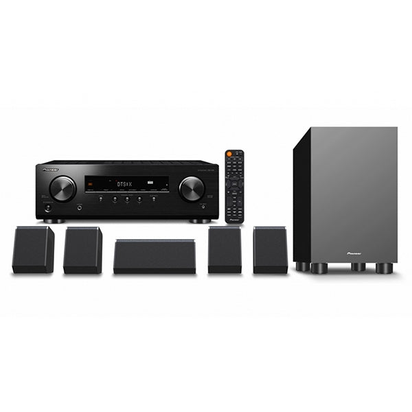 PIONEER AV RECEIVER 5.1 CHANNELS W/ HDMI ULTRAHD 4K HTP-076-B
