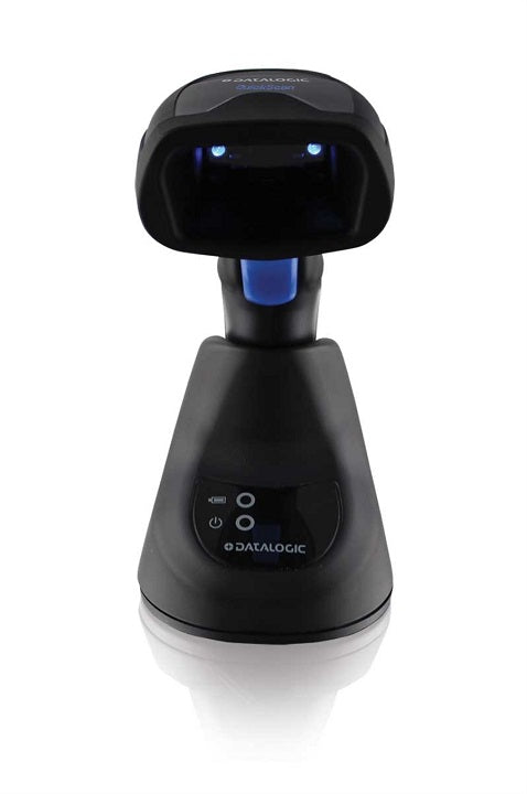DATALOGIC Mpixel Imager Escáner de código de barras 2D QuickScan QD2590 con soporte y cable USB, negro