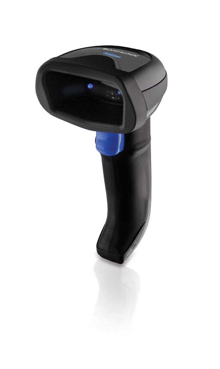 DATALOGIC Mpixel Imager Escáner de código de barras 2D QuickScan QD2590 con soporte y cable USB, negro