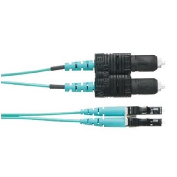 PARCHE LC-SC DUPLEX OM4 AQUA 3M