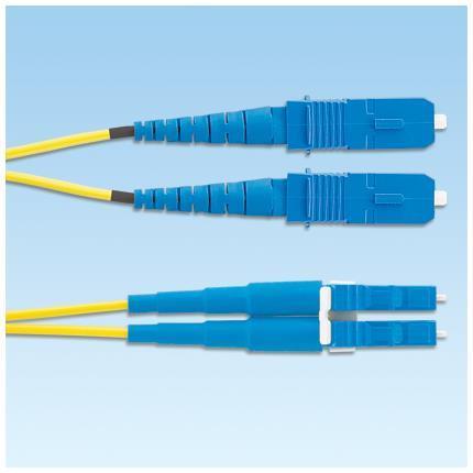 PATCH LC-SC DUPLEX OS2 YELLOW 1M