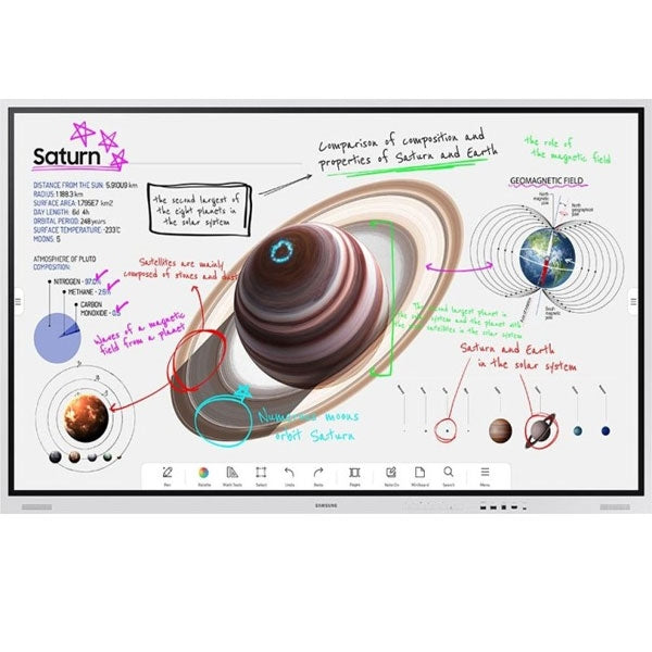 SAMSUNG FLIP PRO 75 - PANTALLA TÁCTIL DIGITAL INTERACTIVA - WM75B