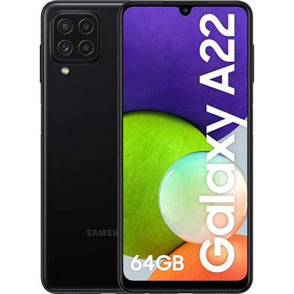 SAMSUNG SMARTPHONE GALAXY A22 4G 64GB 6.6 BLACK