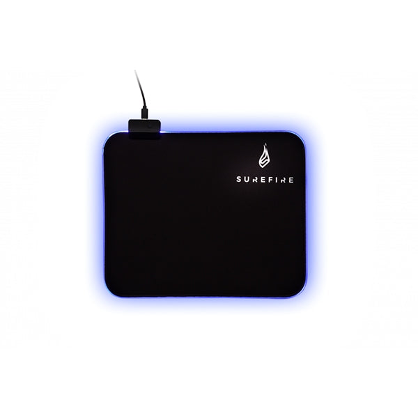 SUREFIRE CARPET GAMING MOUSEPAD SILENT FLIGHT 320 RGB LEDS