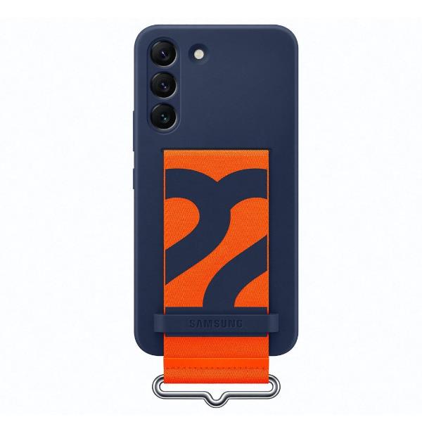 SILICONE COVER W/STRAP S22 NAVY