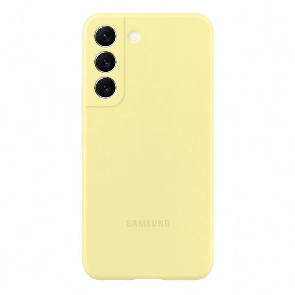 SILICONE COVER S22PLUS YELLOW