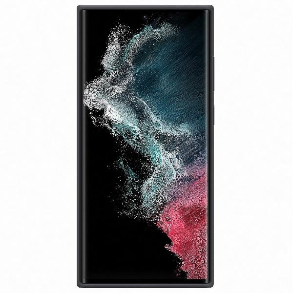 SAMSUNG S22 ULTRA COVER SILICONE BLACK