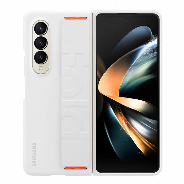 SILIC GRIP COVER Z FOLD 4 WHITE