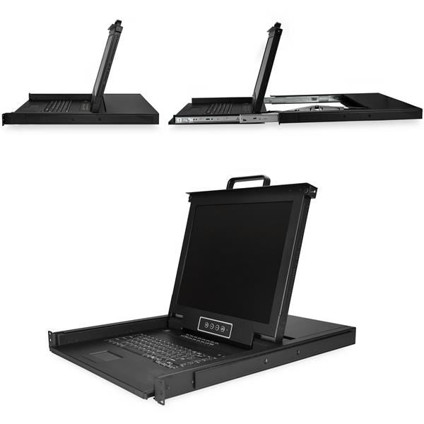 CONSOLE RACK KVM 16XVGA LCD 17