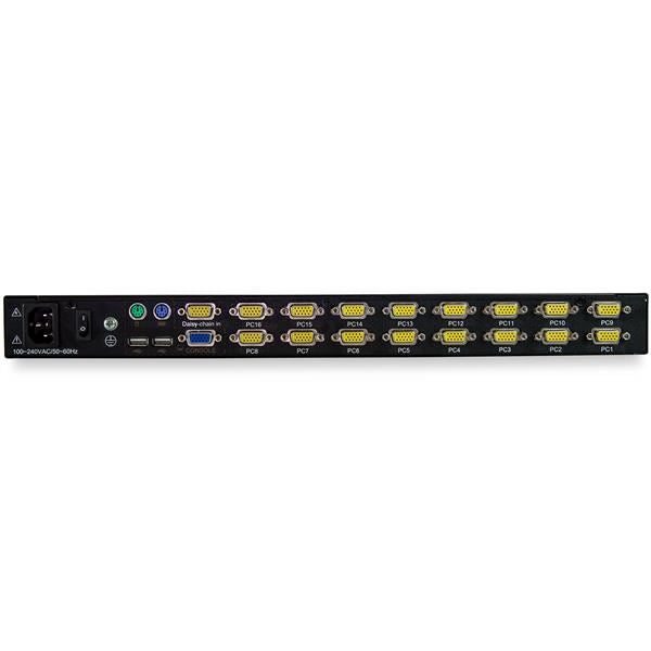 CONSOLE RACK KVM 16XVGA LCD 17