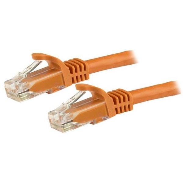 CABLE DE RED 10M NARANJA CAT5E