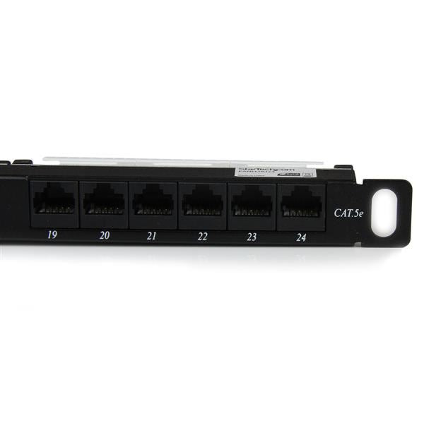 PANEL PARCHEO 24 PUERTOS RJ45 CAT5E