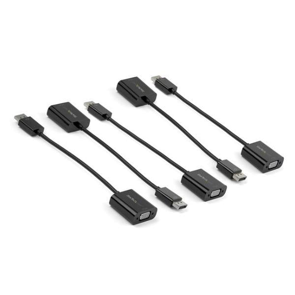 PAQUETE DE 5 ADAPTADORES DP A VGA