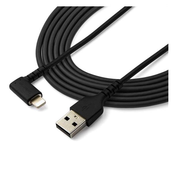 CABLE 2M LIGHTNING NEGRO