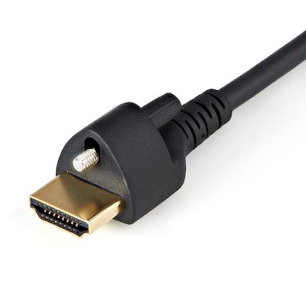 CABLE 2M HDMI CON TOURNILLO