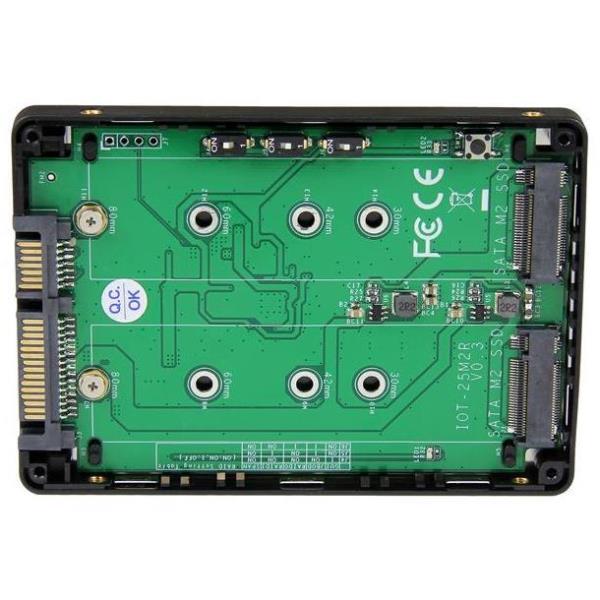 ADAPTADOR 2X M.2 NGFF A SATA
