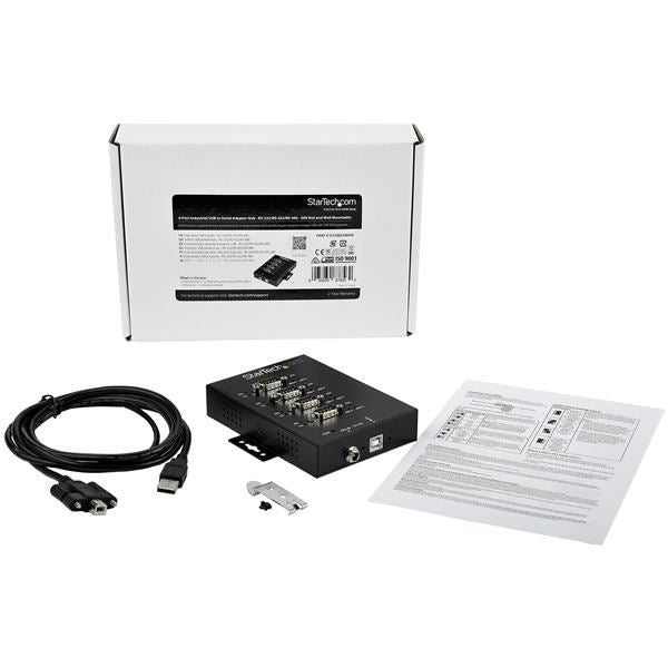 ADAPTADOR USB A 4 PUERTOS SERIE DB9