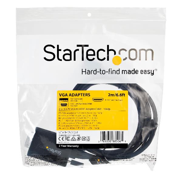 CABLE VGA TO HDMI - AUDIO USB
