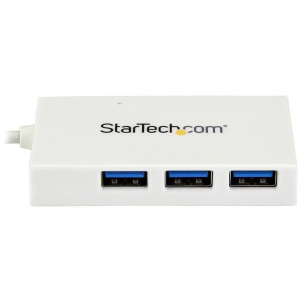 HUB USB 3.0 4 PUERTOS BLANCO (HB30C3A1CFBW)