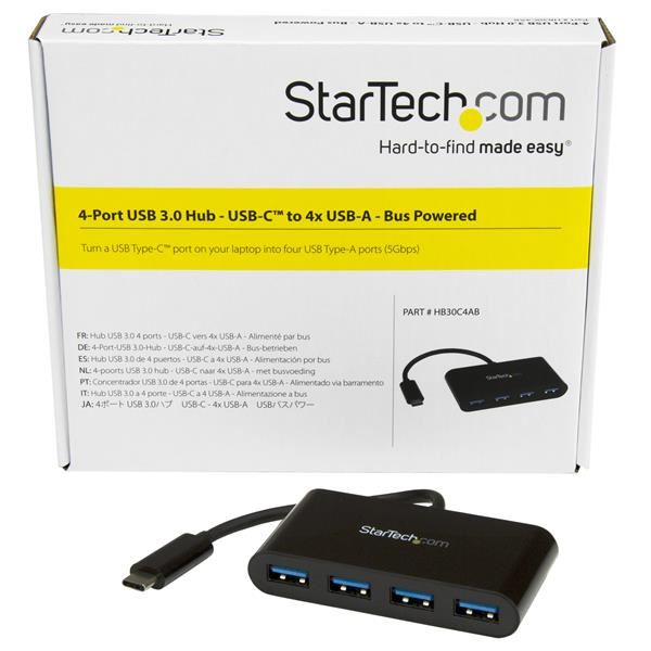 HUB USB 3.0 USB-C A 4X USB A