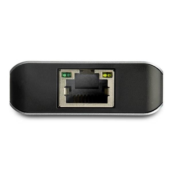 3 PUERTOS WITH RED USB-C HUB