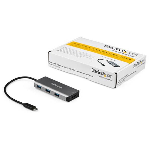 HUB USB-C 3X USB-A Y LECTOR SD