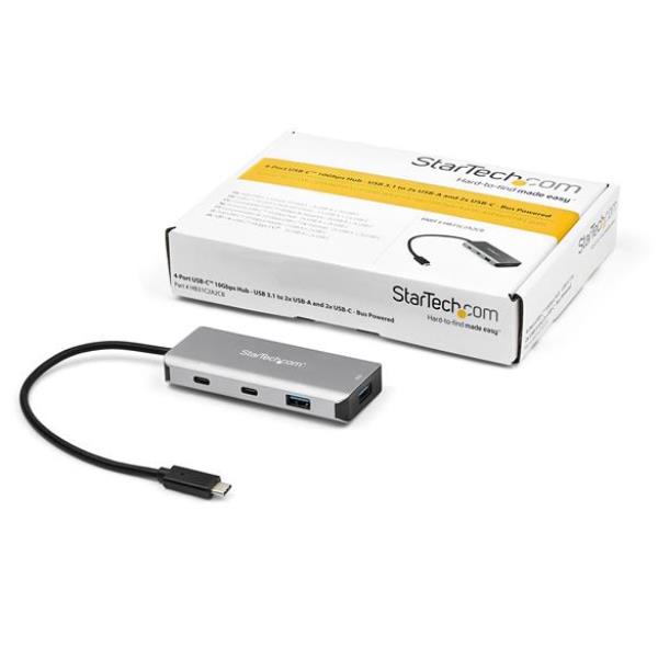 CONCENTRADOR USB-C 2XUSB-A 2XUSB TIPO-C