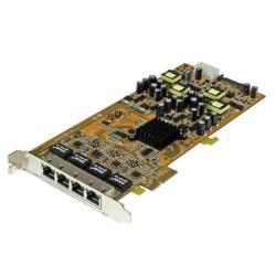 PCI-E 4XETHERNET POE CARD