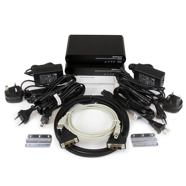 EXTENSOR DE CONSOLA KVM DVI CAT5E