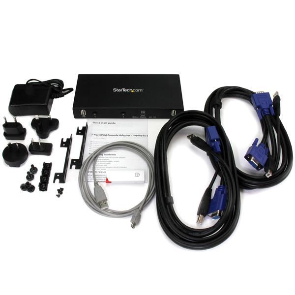 KVM ADAPTER 2X PUERTOS