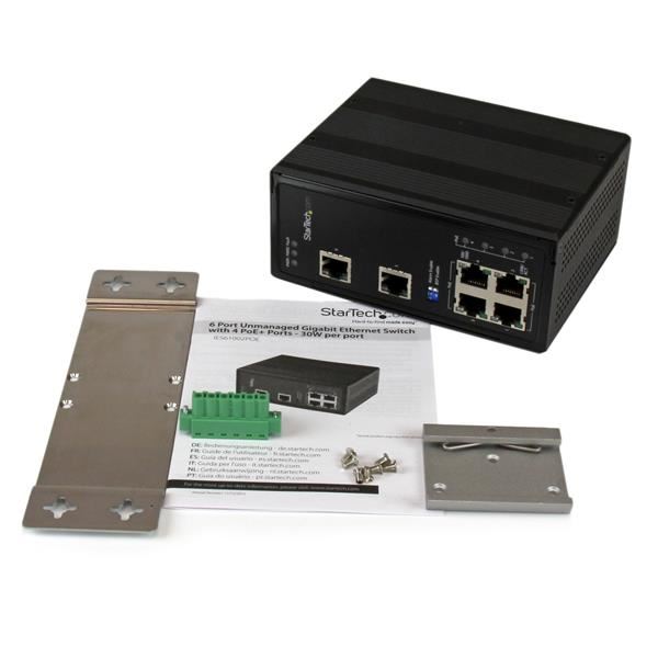 SWITCH ETHERNET 6 PUERTOS 4POE