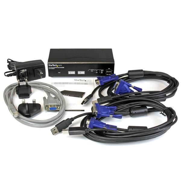SWITCH KVM 2 PUERTOS VGA DDM