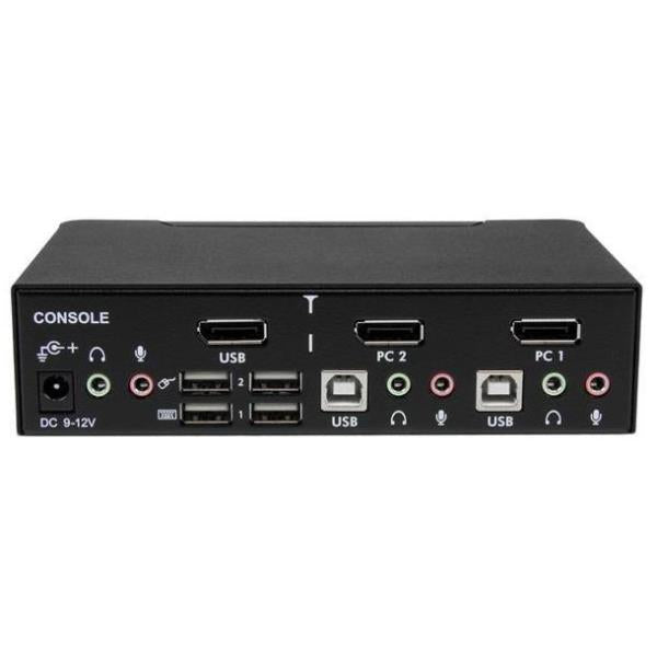 SWITCH KVM 2X DISPLAYPORT USB