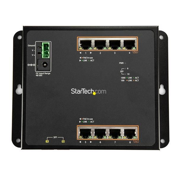 SWITCH RED 8XPOE 2X SFP