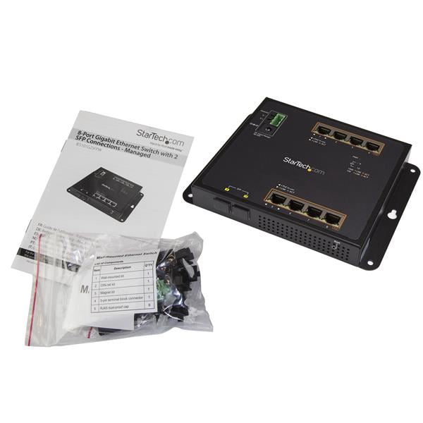 SWITCH RED 8XPOE 2X SFP