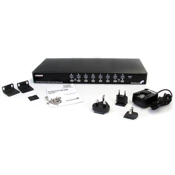 SWITCH SWITCH SWITCH KVM 16 PUERTOS DE