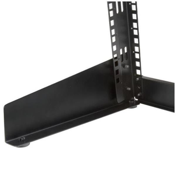 RACK 8U DE 2 COLUMNAS ABIERTO