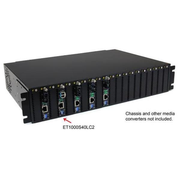 CONVERSOR MEDIOS RJ45 FIBRA ST