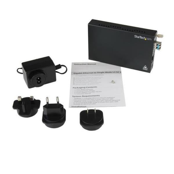 CONVERSOR MEDIOS RJ45 FIBRA ST