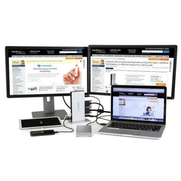BASE CONEXION USB 3.0 DVI RED
