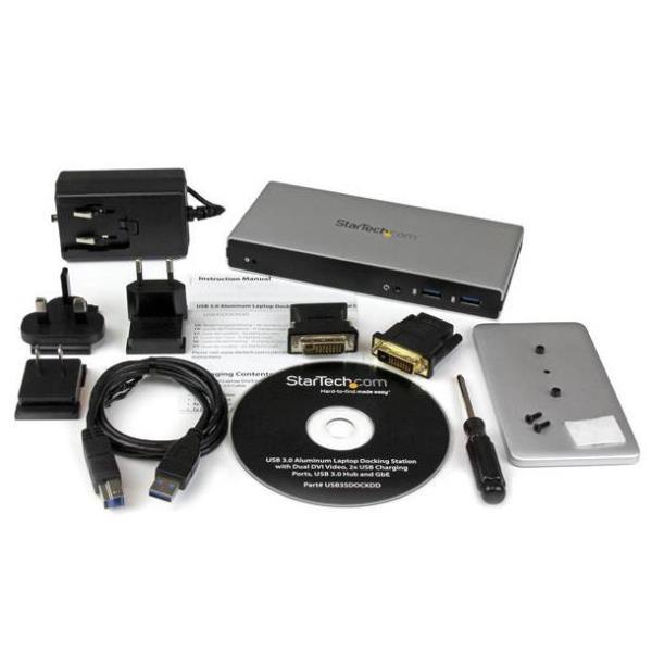 BASE CONEXION USB 3.0 DVI RED