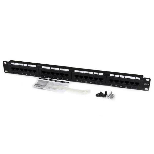 PANEL PARCHEO 1U CAT6 24XRJ45
