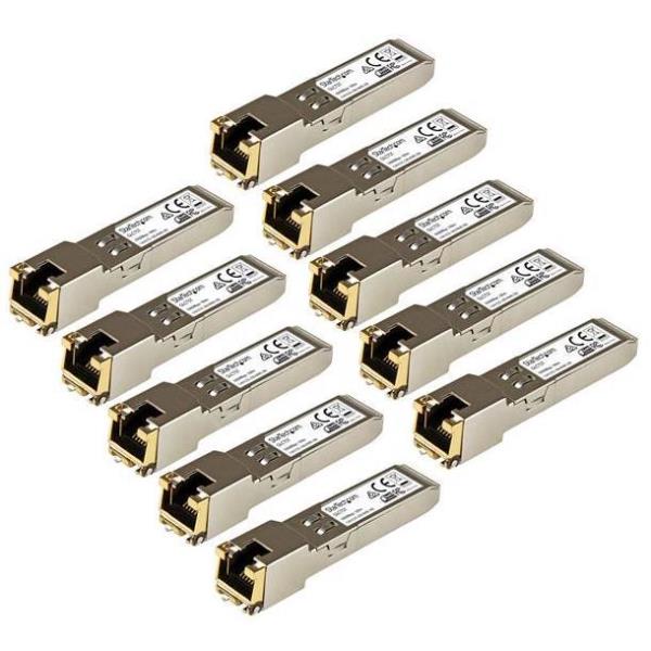 PACKET 10 MODULES SFP RJ45